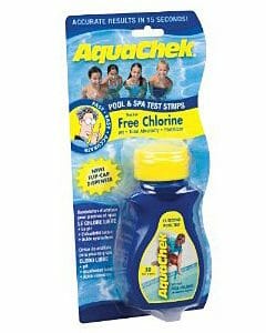 AQUA YELLOW TEST STRIPS CHLORINE